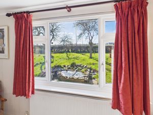 View over front garden- click for photo gallery